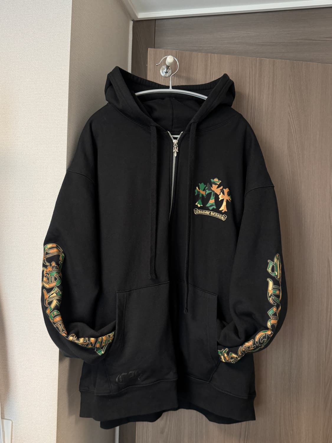 (XL) 크롬하츠 카모 홀스슈 후드집업 상품이미지3