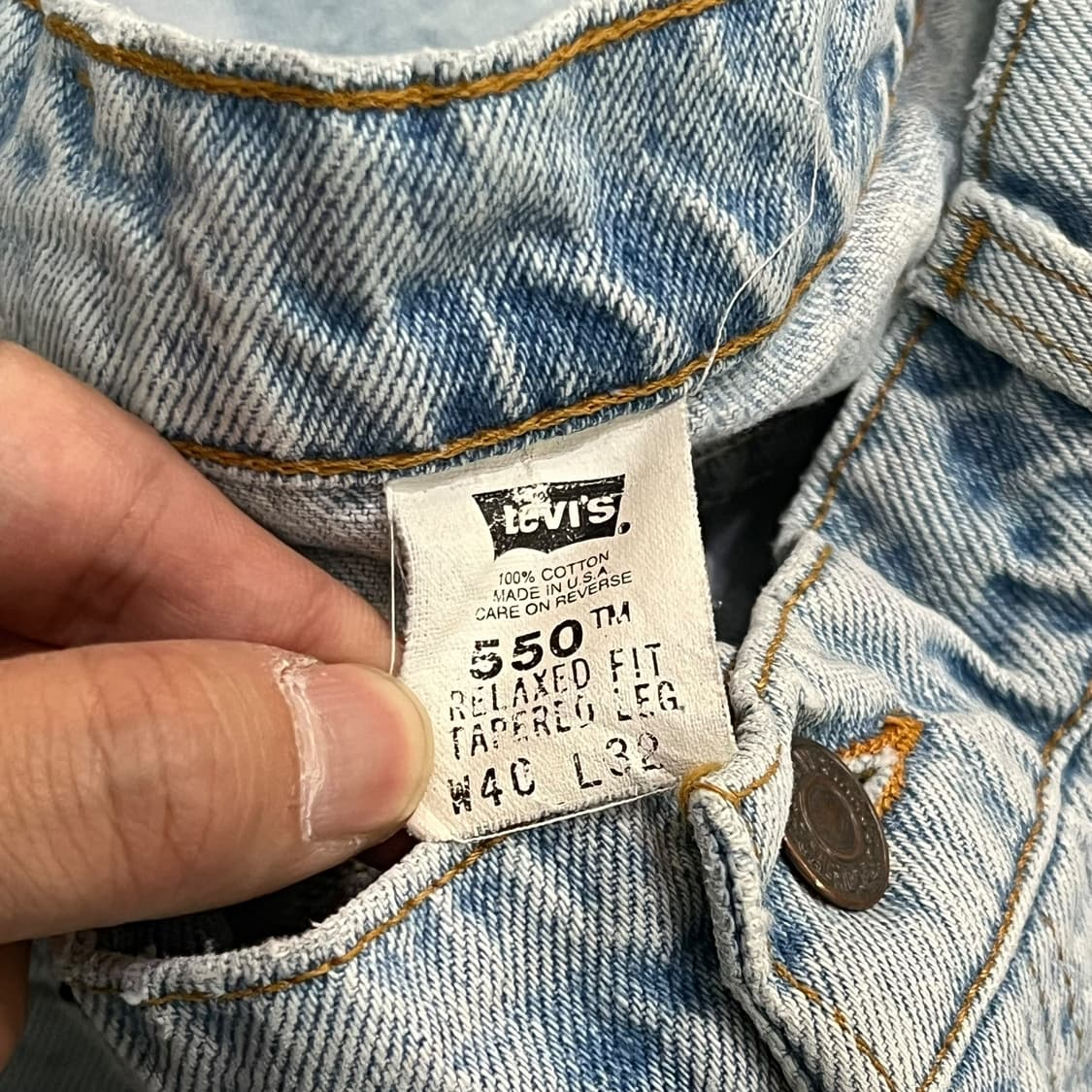  USA 리바이스 550 데님팬츠 y14188 상품이미지8