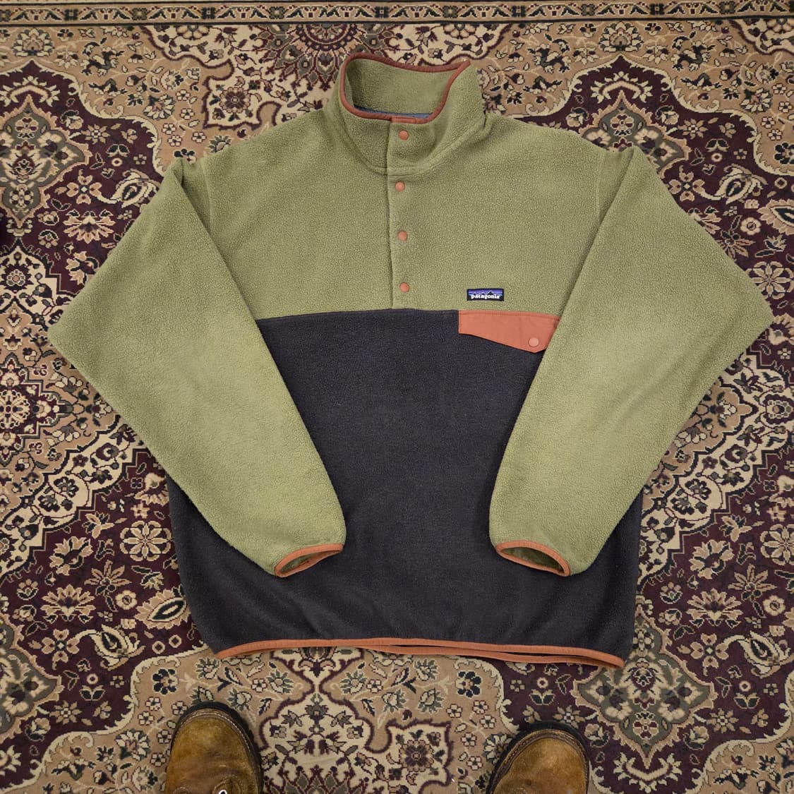 파타고니아 신칠라 세이지 카키 L 상품이미지1