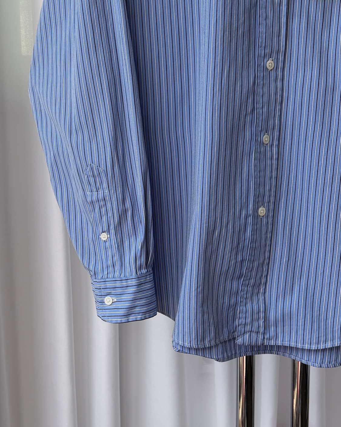 [XL]폴로 랄프로렌 커스텀핏 스트라이프 포플린 셔츠 상품이미지5