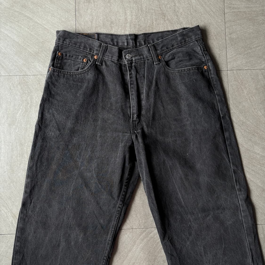 리바이스 정품 550 데님 블랙 팬츠 바지 상품이미지2
