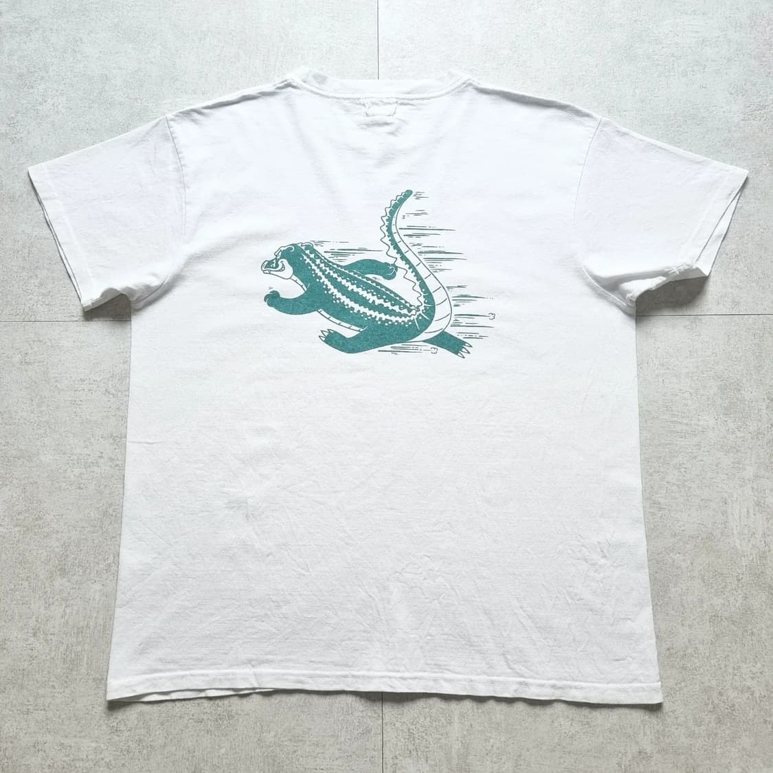 페로우즈 크로커다일 티셔츠 XL sz 상품이미지4