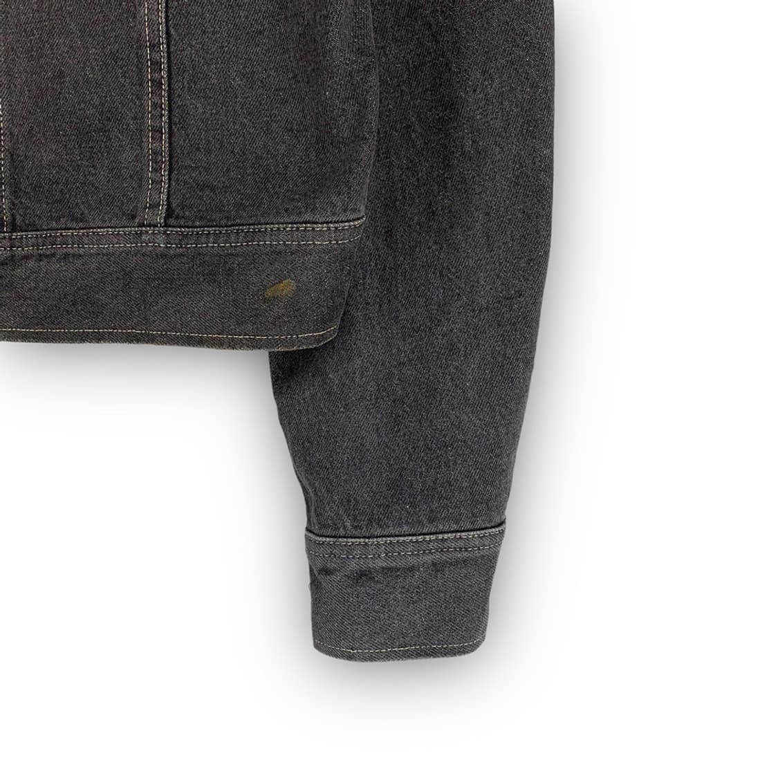 RRL 흑청 데님 트러커 자켓 상품이미지4