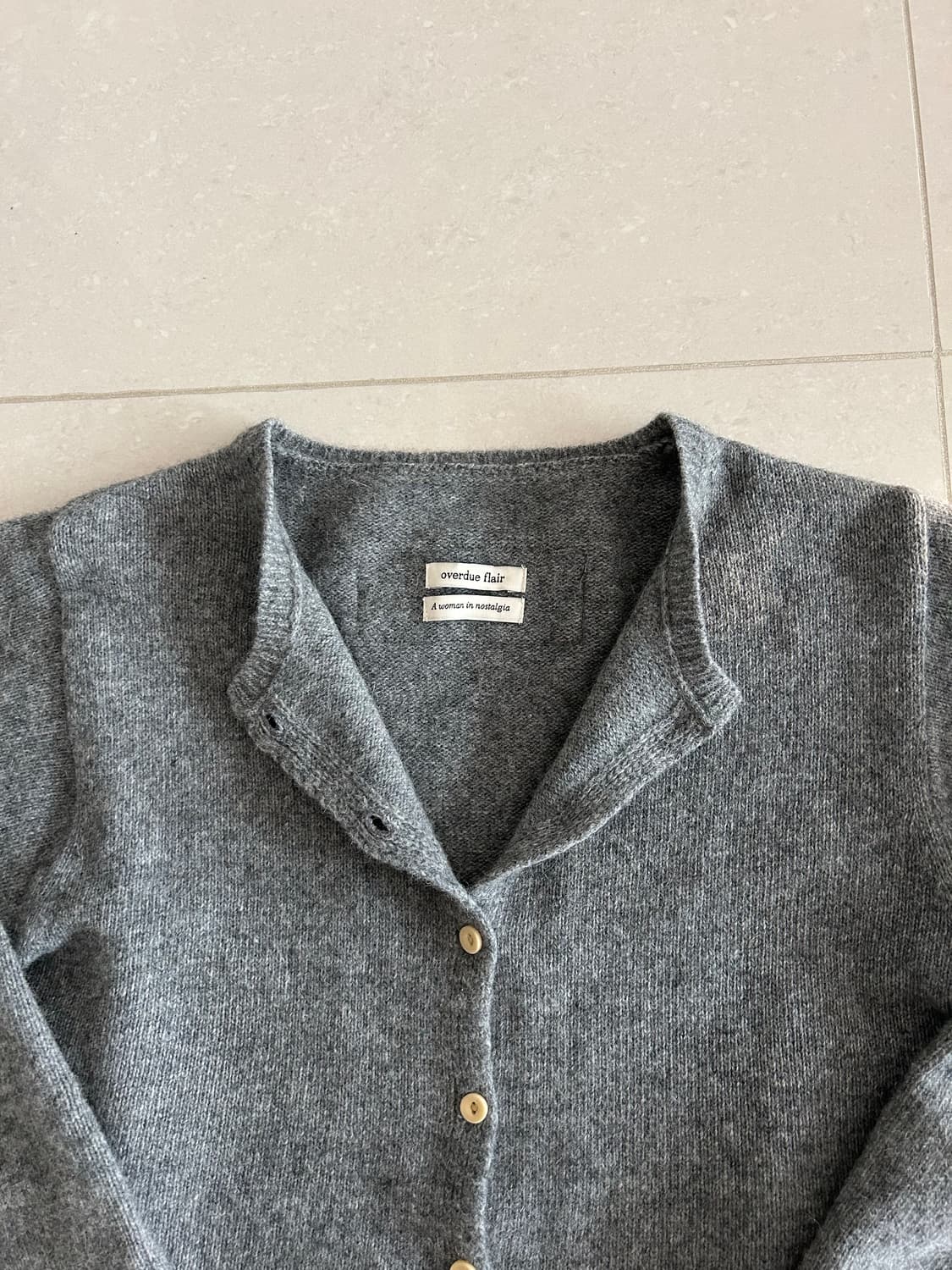 오버듀플레어 가디건 상품이미지2