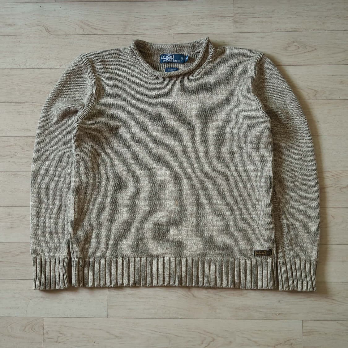 빈티지 폴로 랄프로렌 JPN 오트밀 니트 상품이미지1