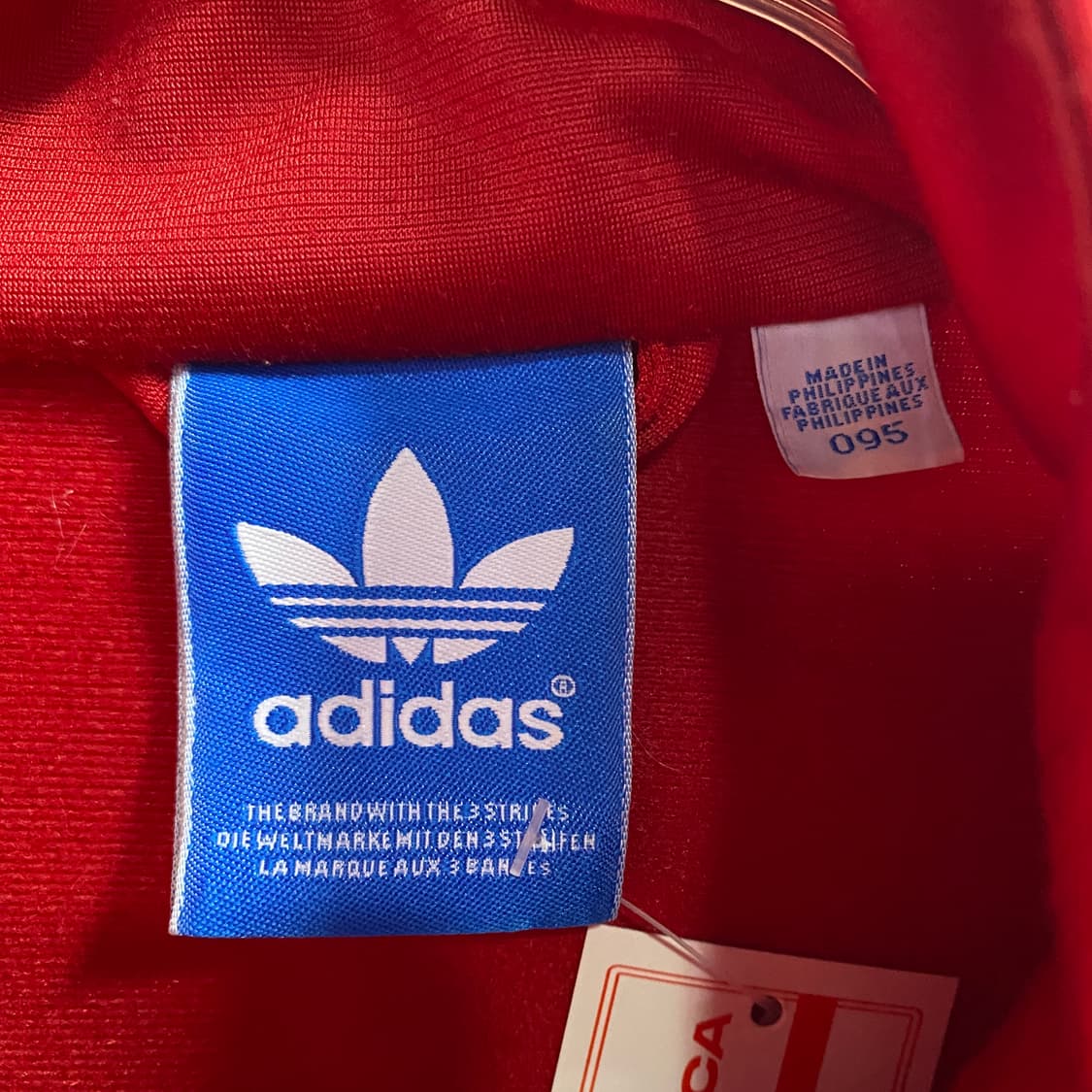 아디다스 파이어버드 네이비라인 레드 트랙탑 져지 B3826 상품이미지4