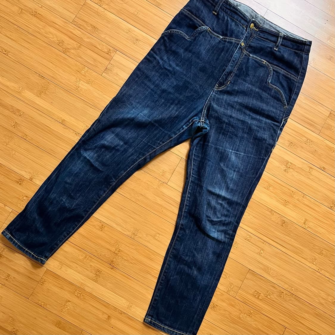 메르시보꾸 사루엘 데님팬츠  상품이미지2