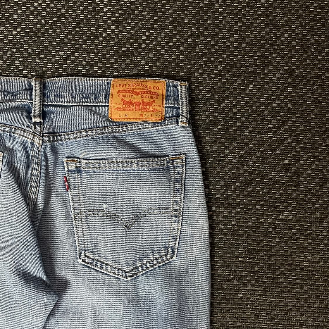 (32) 리바이스505 32x30 중청 데님 팬츠 상품이미지4