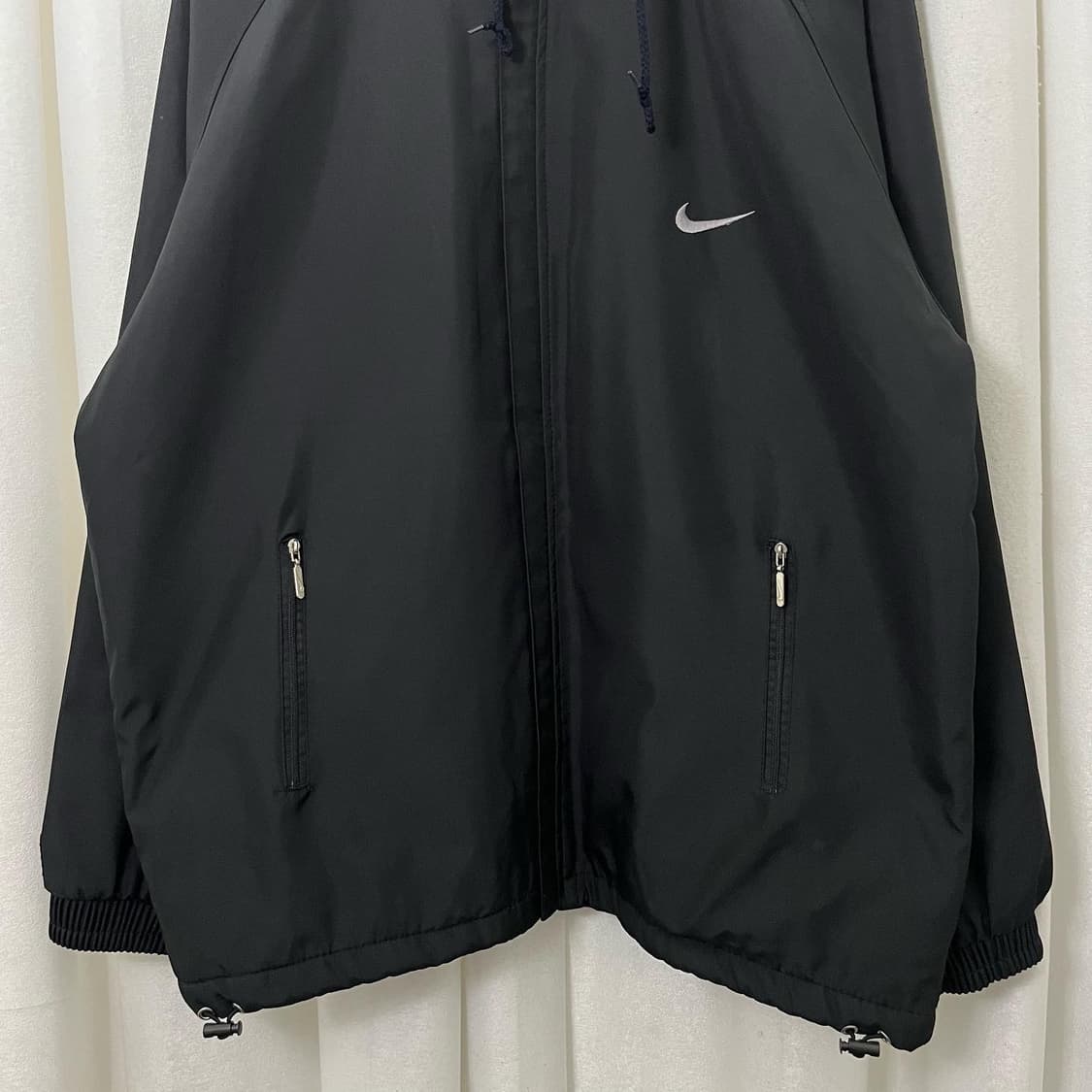 나이키 블랙 사이드 포인트 후드 집업 자켓 상품이미지4