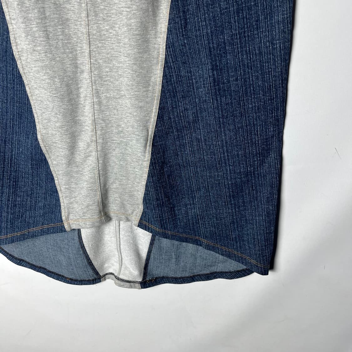 [DKNY] 90's 빈티지 DKNY 스웻 데님 롱스커트 상품이미지4