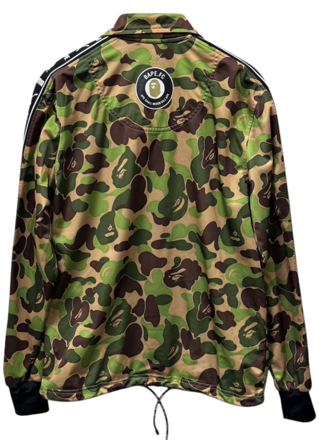BAPE x PUMA 카모 트랙자켓 XS / 정가 27만 / 거의 새상품 상품이미지2