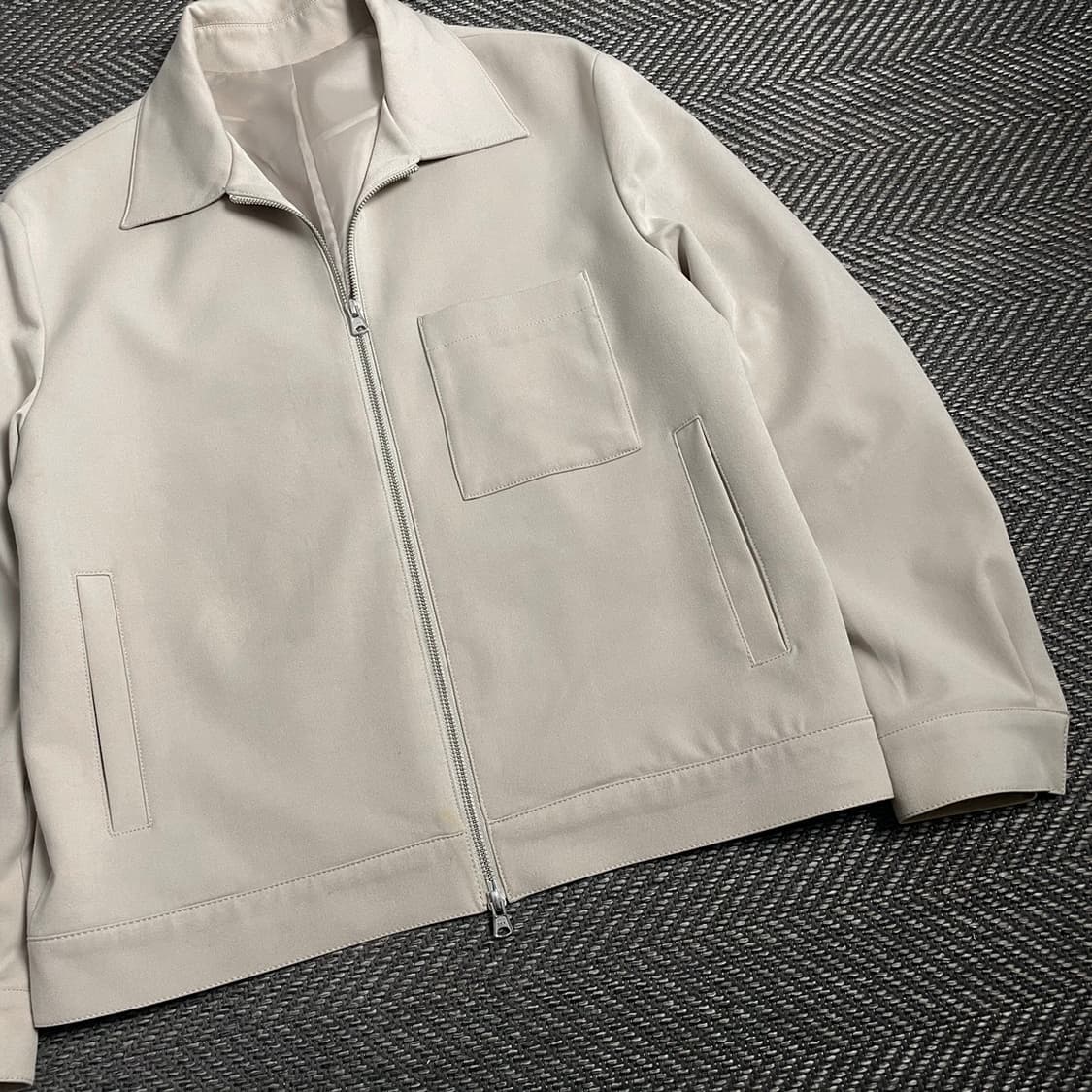 무신사 스탠다드 릴렉스드 미니멀 자켓o 4774 상품이미지2