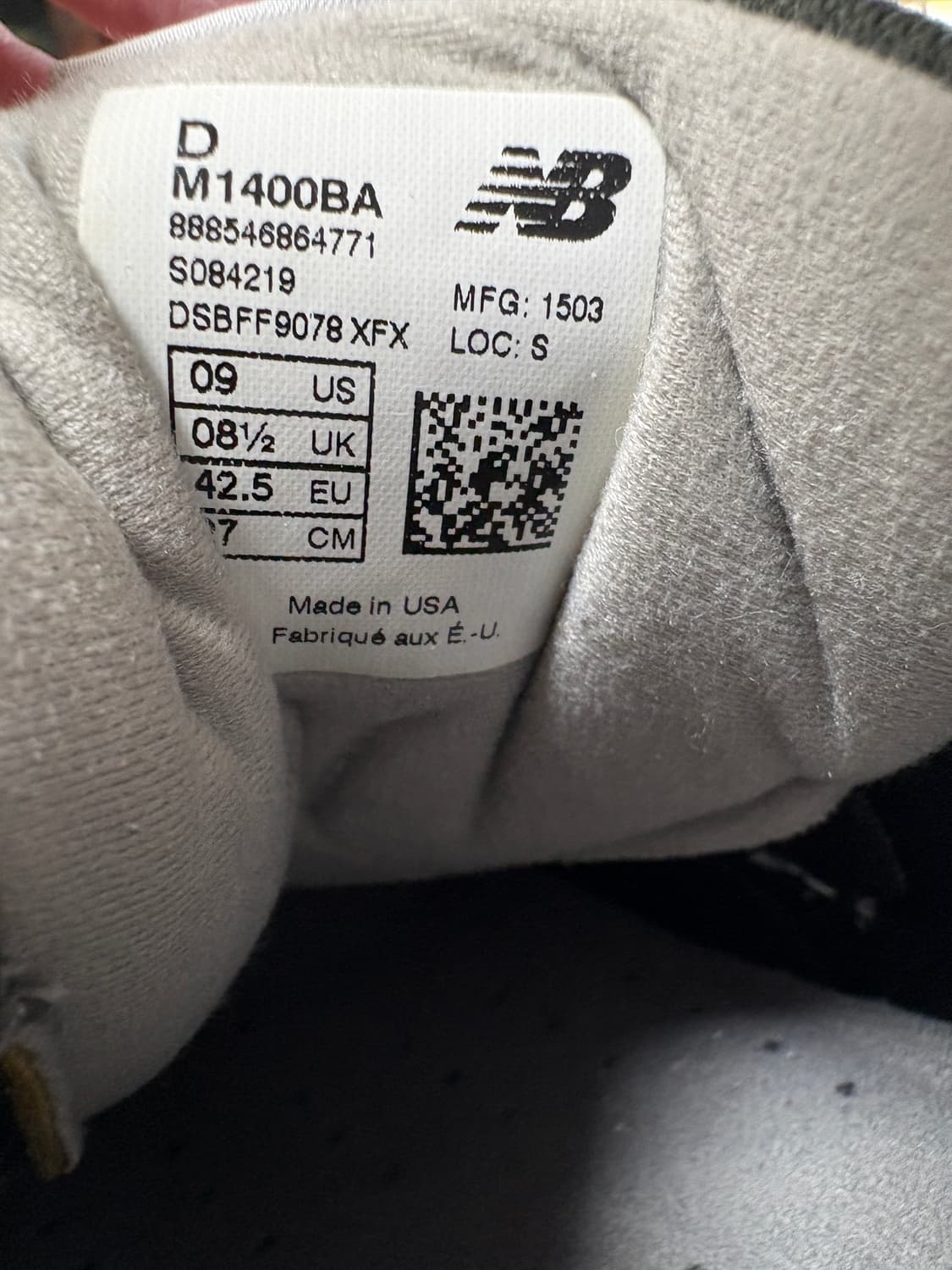 뉴발란스 1400 포트그린 M1400BA 상품이미지7