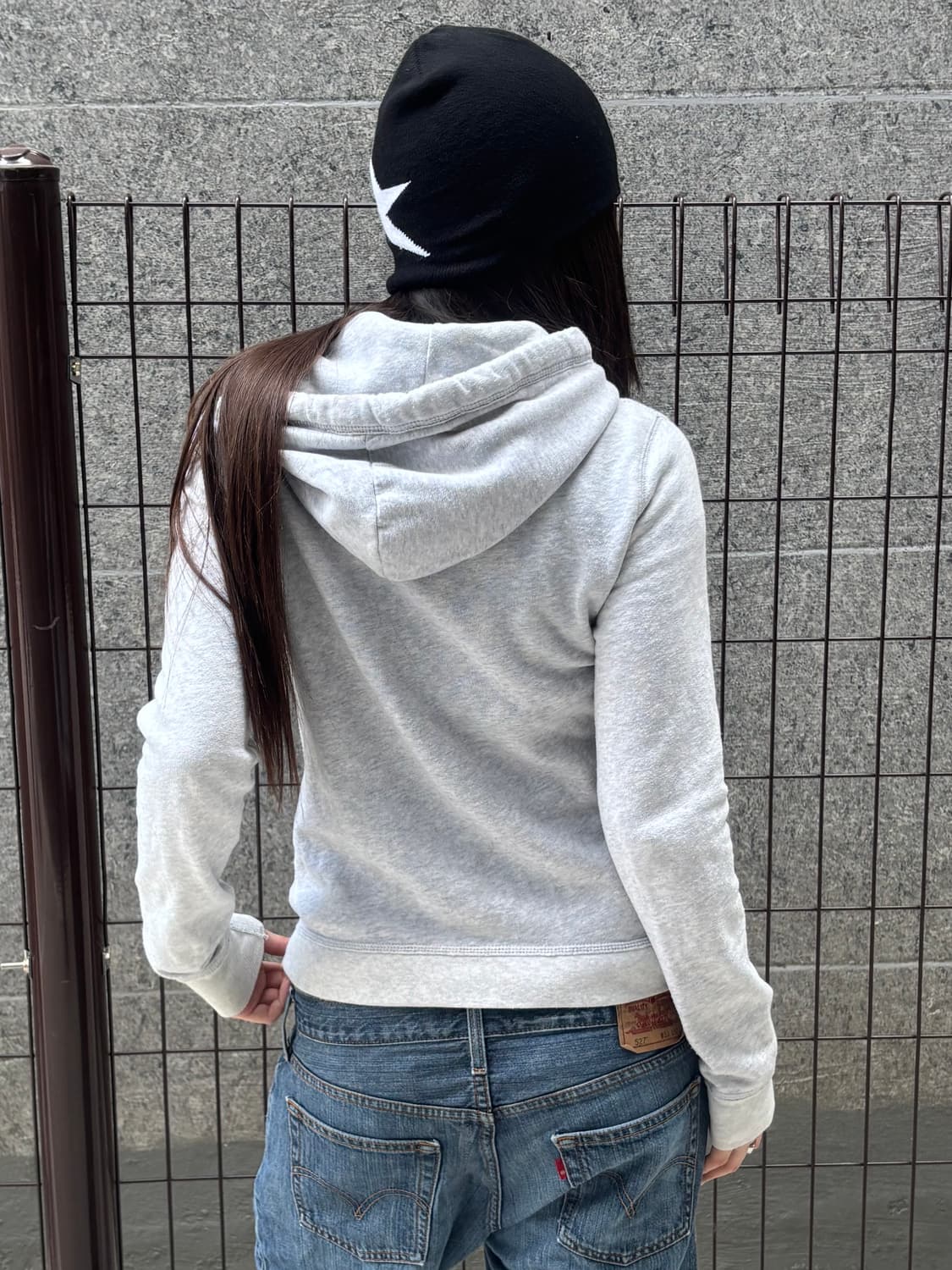 아베크롬비 그레이 후드집업 상품이미지3