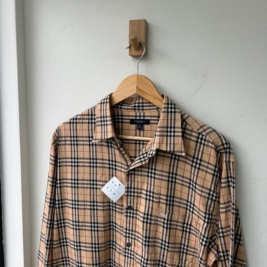 15977 - 버버리 노바 체크 셔츠 상품이미지1