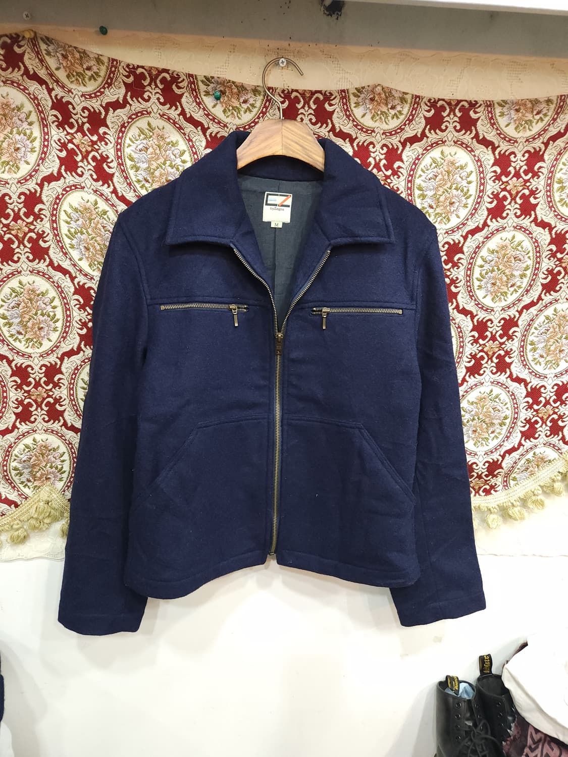 에르메네질도 제냐 멜톤 울 스포츠 자켓
​
 상품이미지2