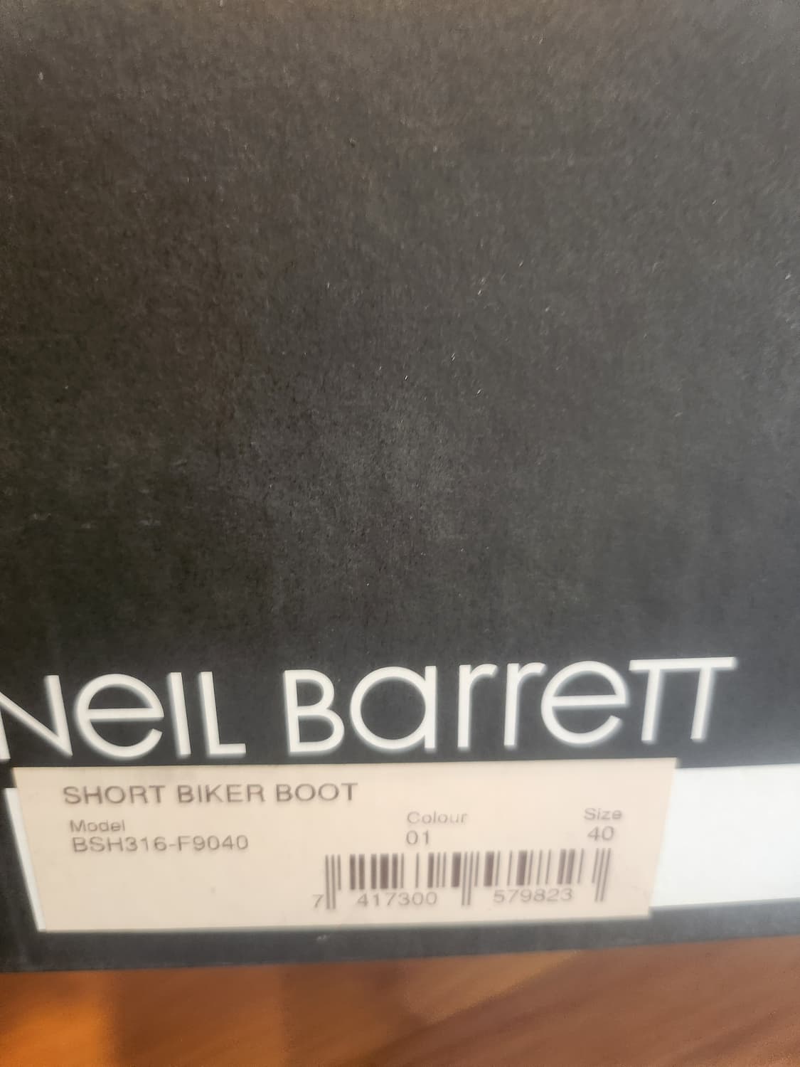 닐 바렛 바이커 부츠 상품이미지5