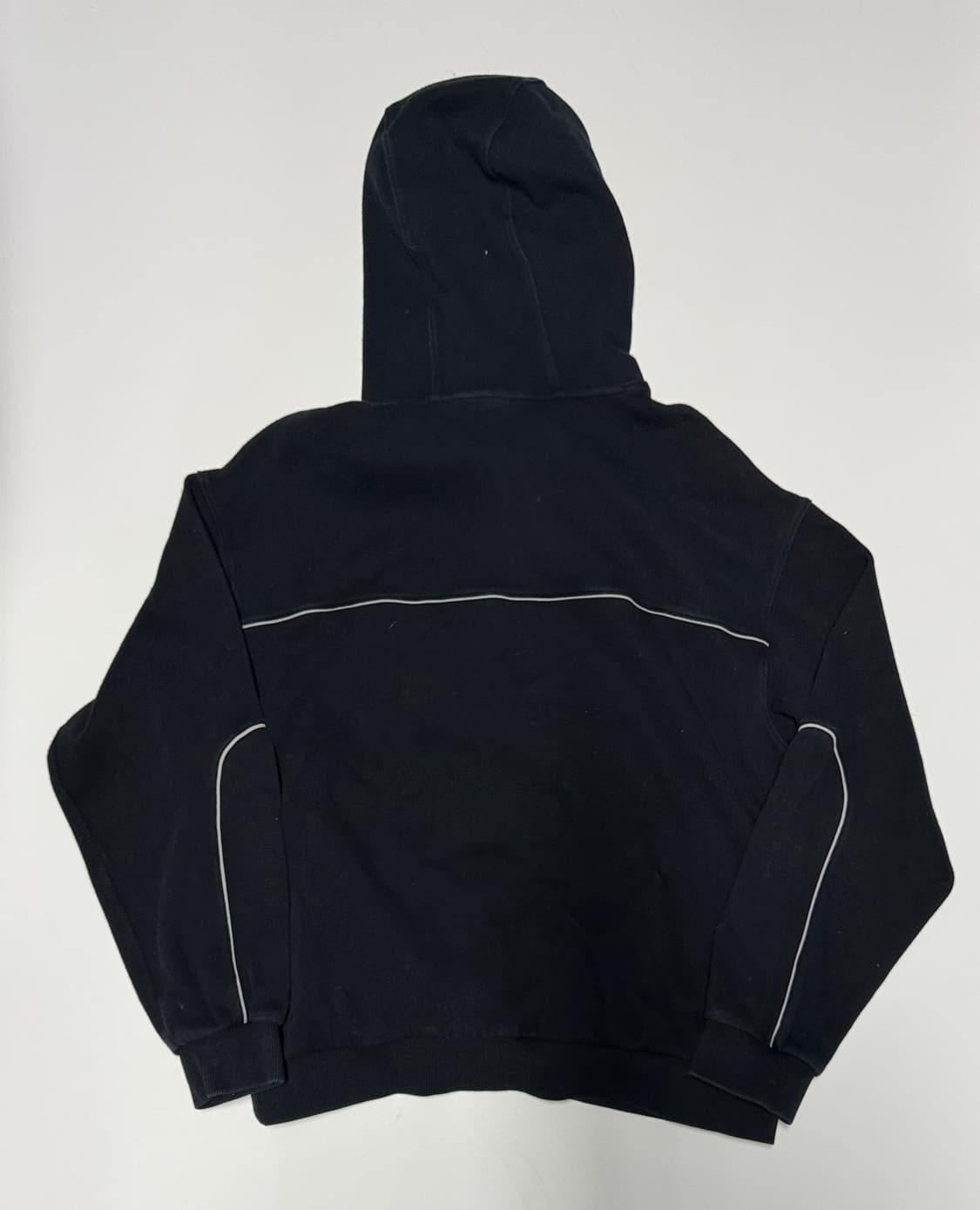 엄브로 Umbro 23년도 파이핑 후드티 L~ XL 블랙 상품이미지2