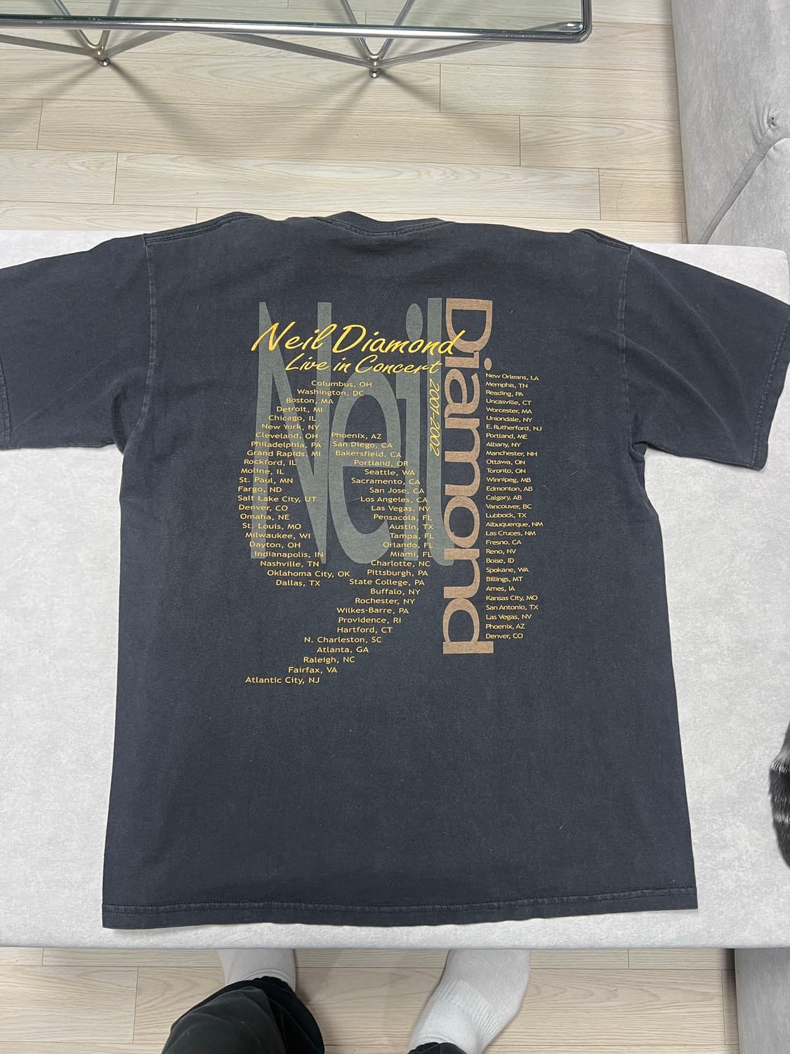 닐 다이아몬드 빈티지 반팔 티셔츠 상품이미지2