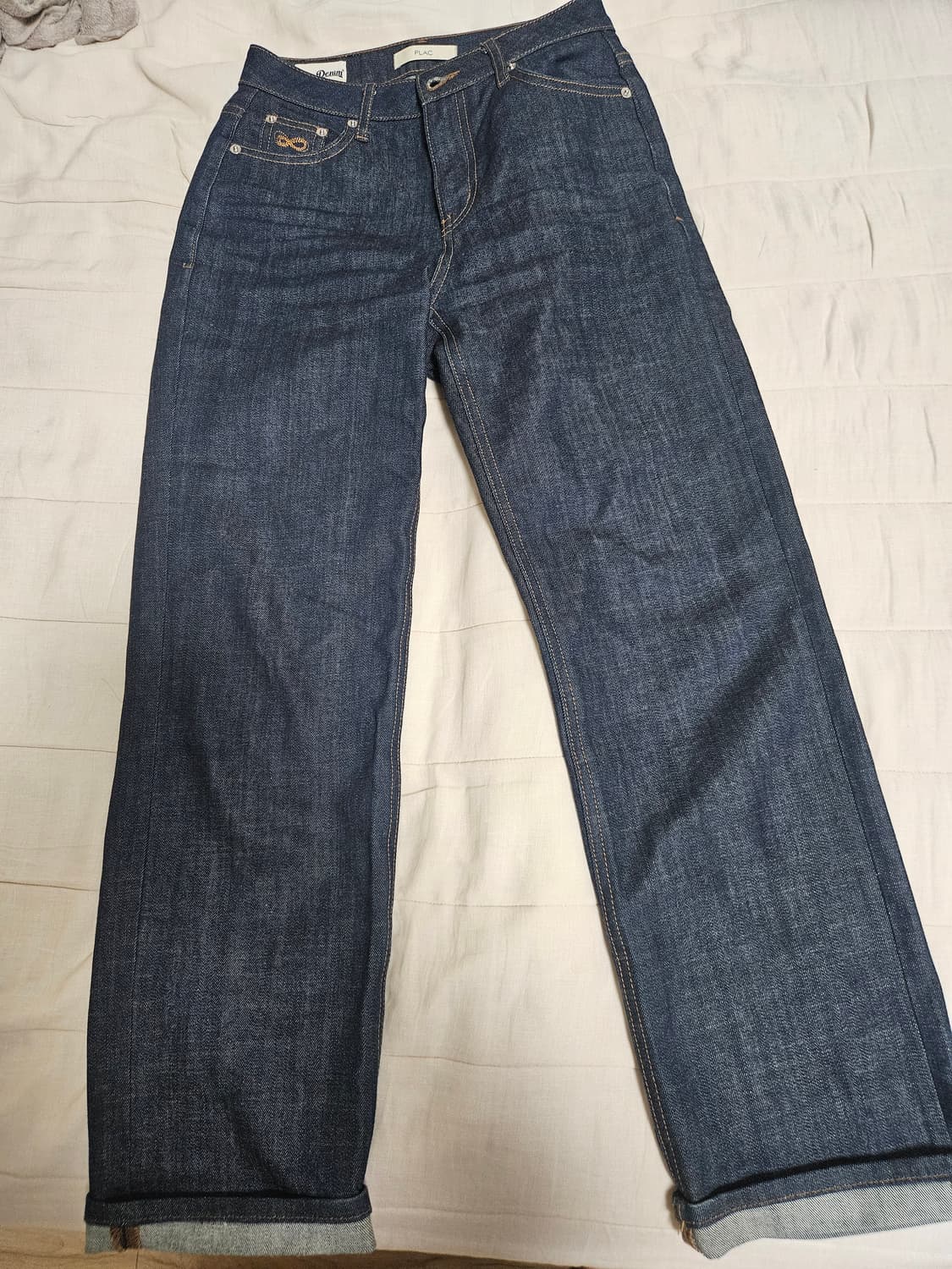 플락진 로 생지 데님 w 24 상품이미지2