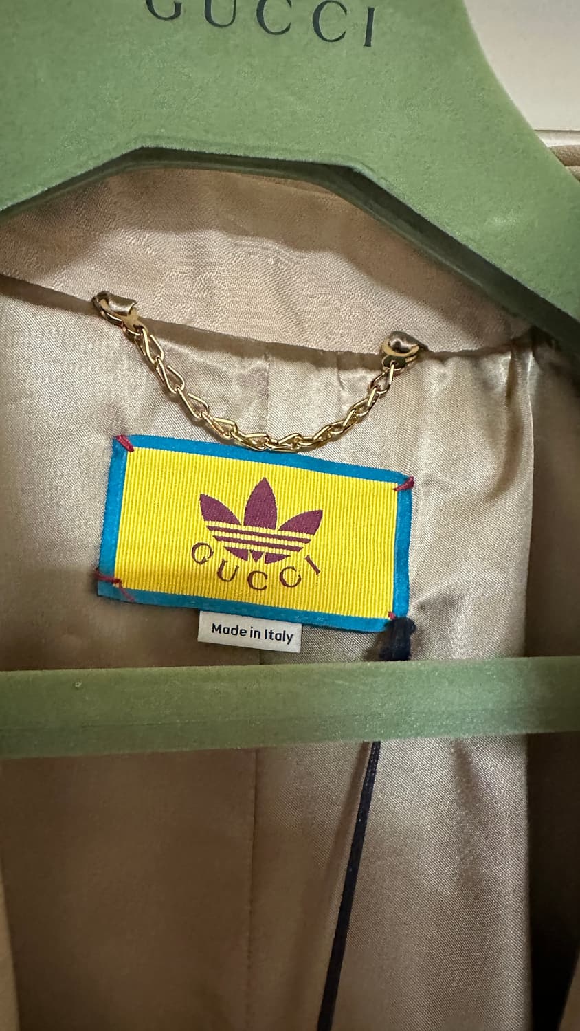 구찌 x 아디다스 트렌치코트 50사이즈(105~) 샤이니 키 착용 제품 상품이미지9