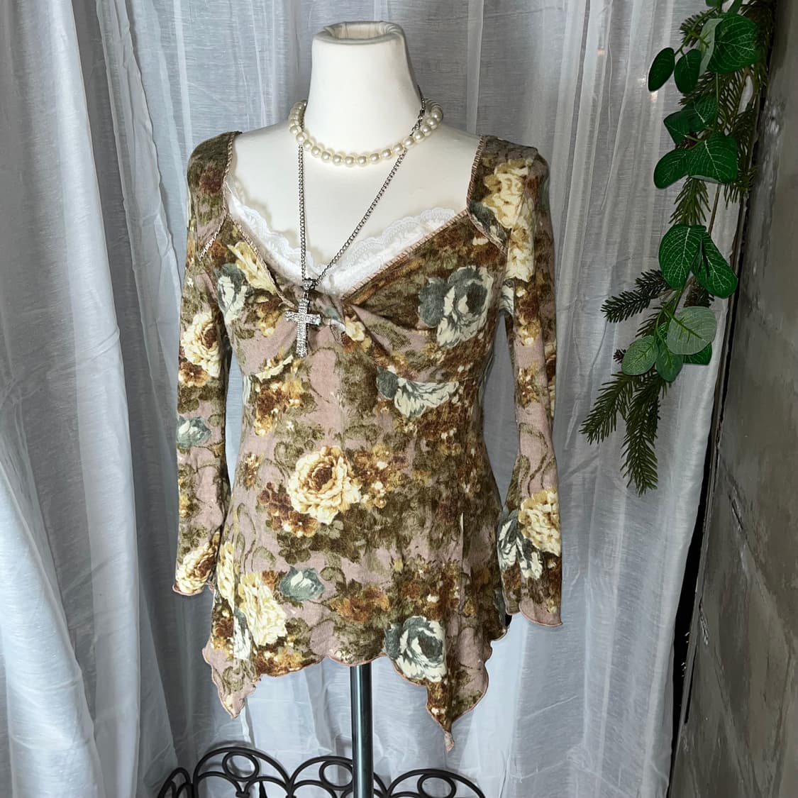 고딕 언발란스 7부 롱슬리브  상품이미지3