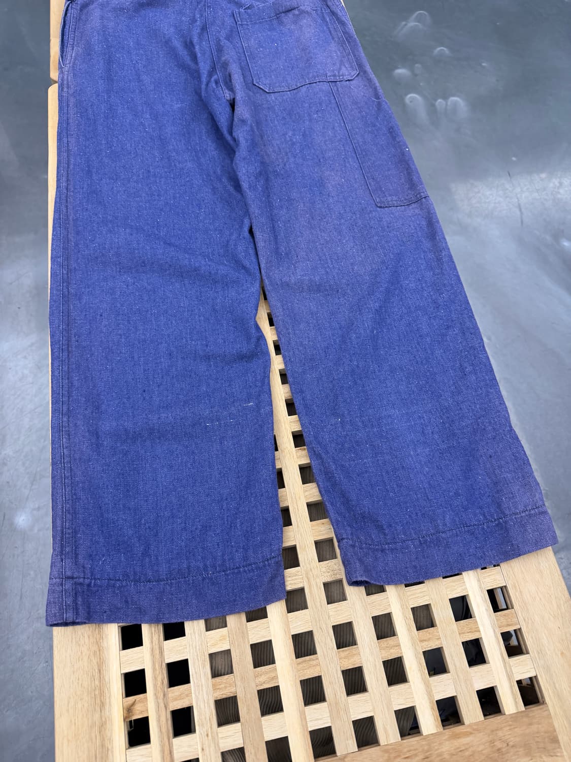 FADED DENIM OLD VINTAGE FRENCH 프렌치워크팬츠 상품이미지10