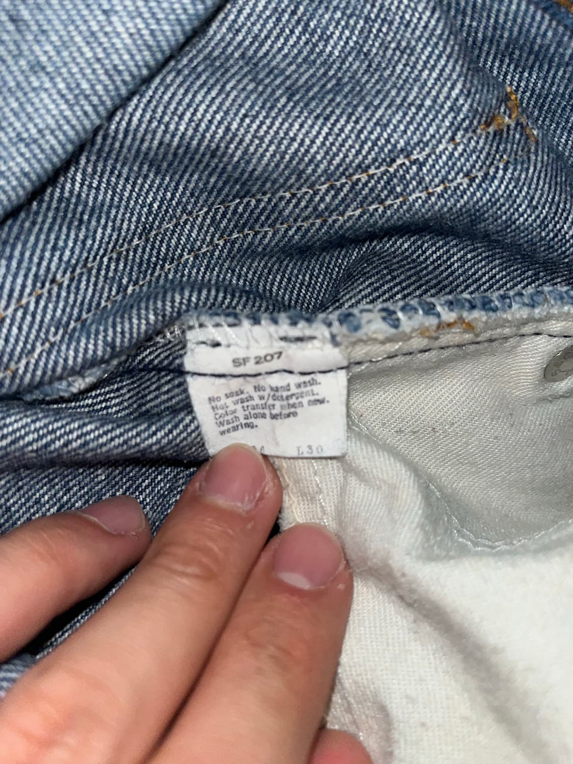 80s made in usa 517 오렌지탭 36 30 상품이미지8