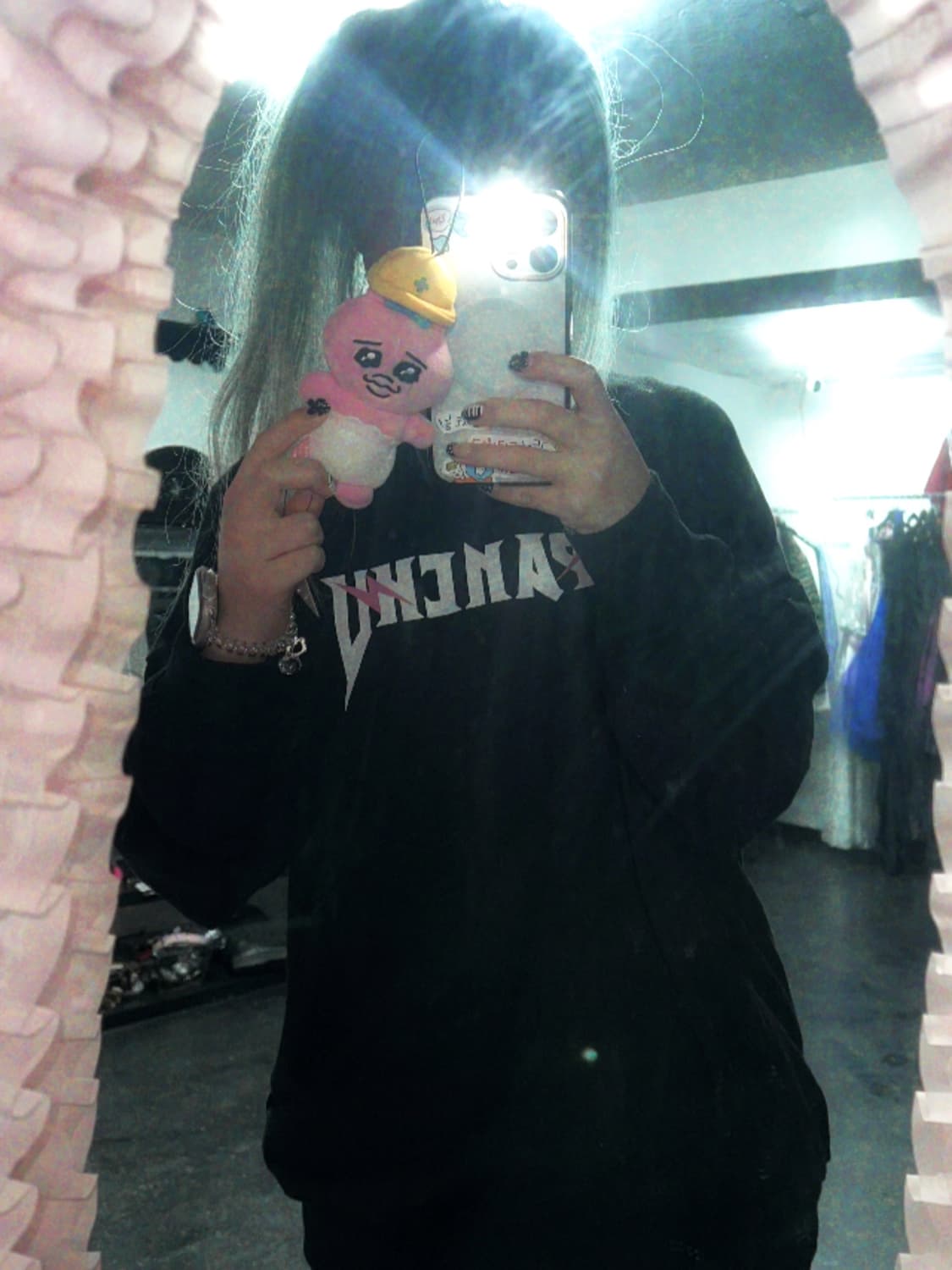 오빤쮸 우사기 맨투맨 티셔츠 상품이미지6