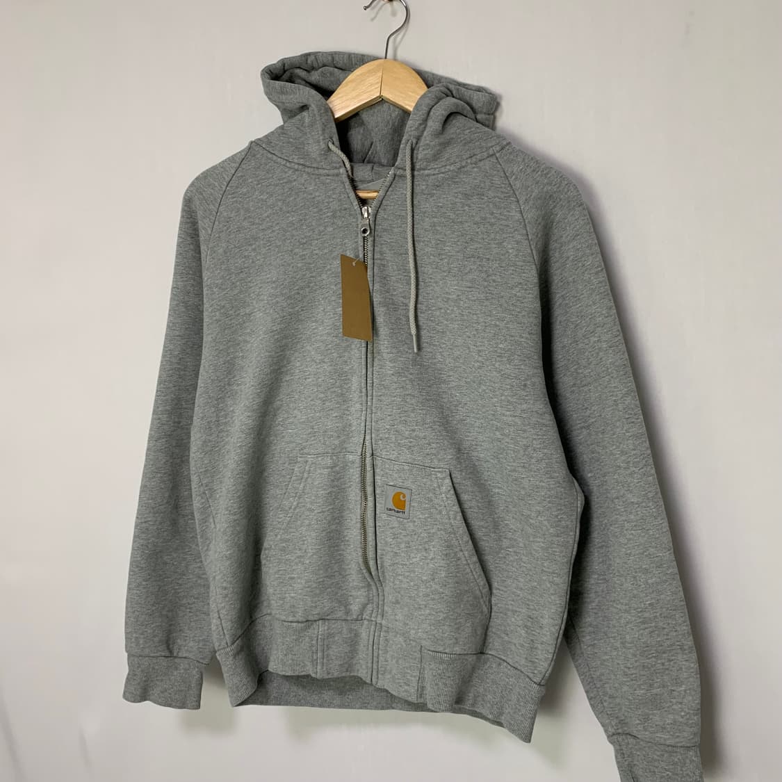 칼하트 그레이 베이직 후드 집업 여성 M 빈티지 상품이미지2