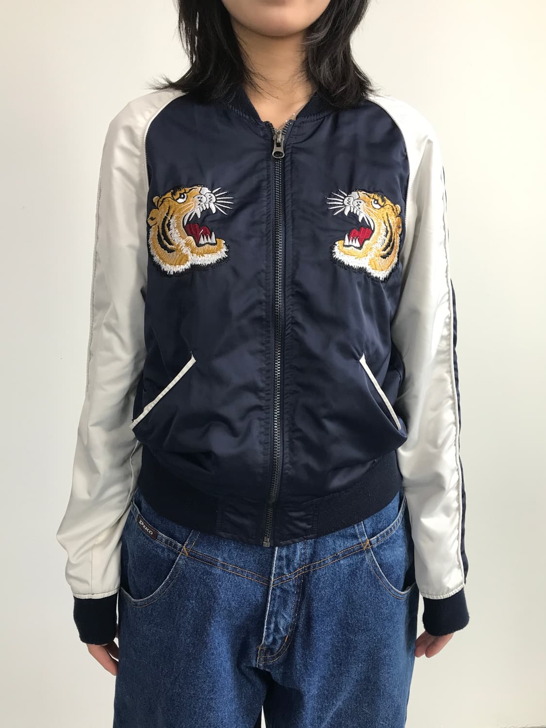 Vintage Tiger Embroidered Sukajan Jacket 상품이미지3