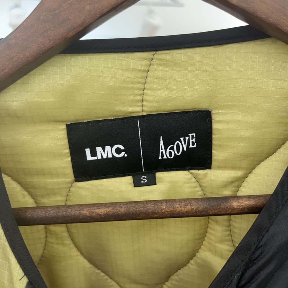 LMC X A6OVE 오버핏 언발 깔깔이 퀄팅 자켓 S C06501 상품이미지5