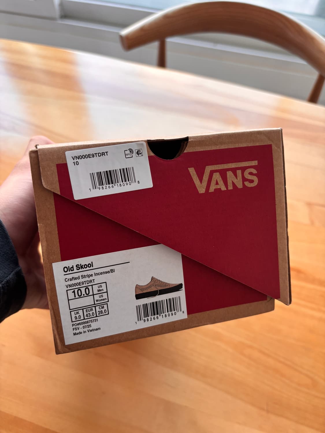 반스 올드스쿨 스티치 브라운 스웨이드 Voodoo Style 상품이미지7