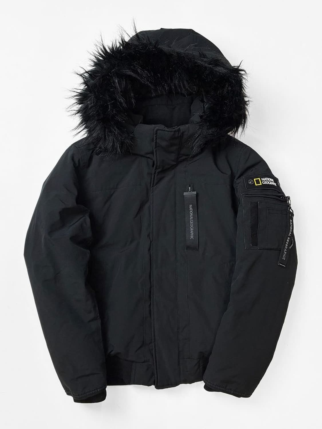 내셔널지오그래픽 20FW 덕다운 타루가 퍼 트리밍 숏 패딩 PN5247 상품이미지1