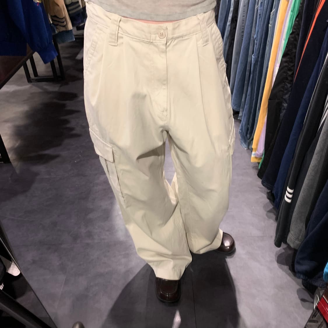 [IM] vtg 카고 팬츠 아이보리 상품이미지5