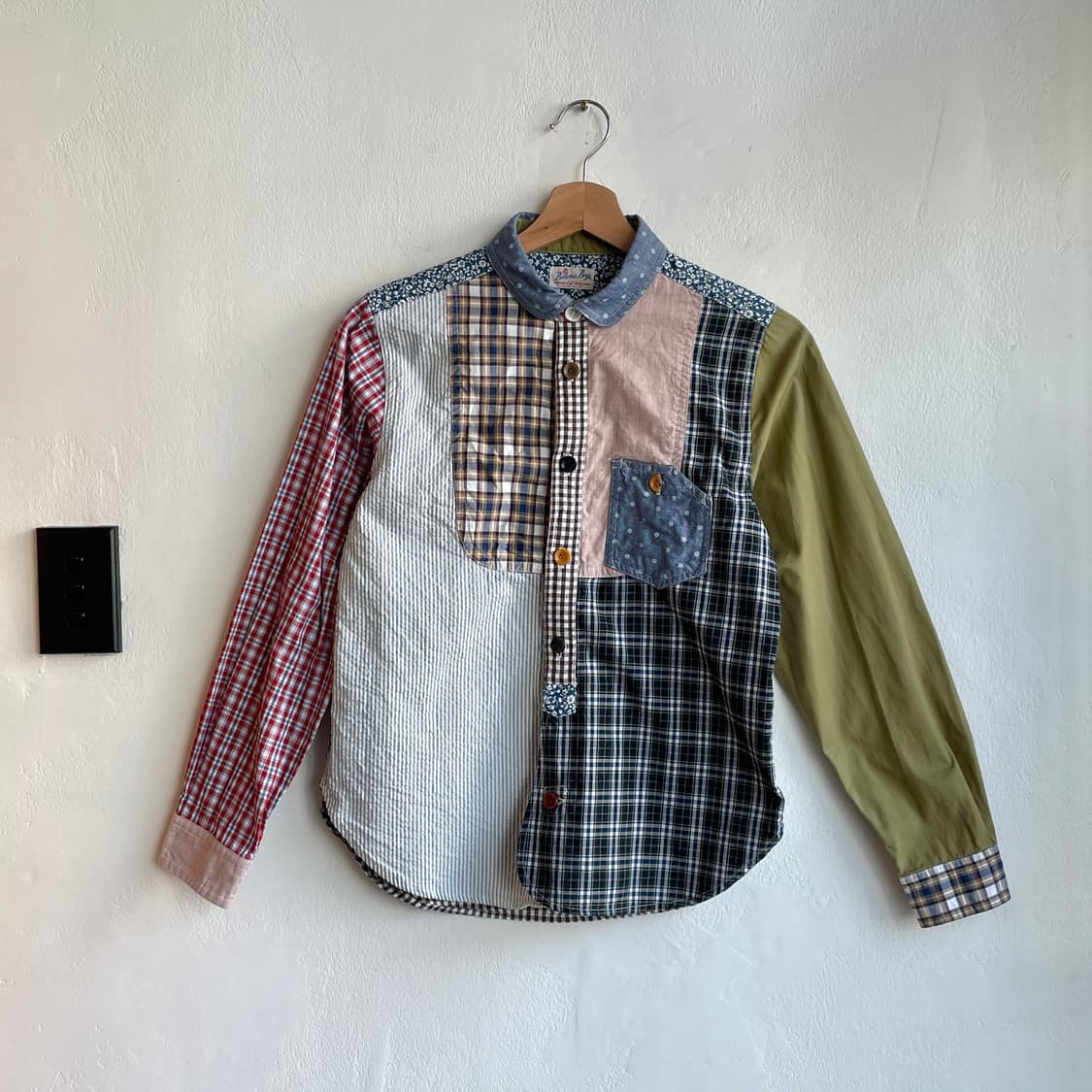 Beams Boy Crazy Pattern Shirt 상품이미지1