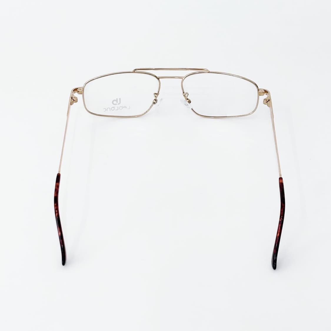 LEBLANC 골드 레오파드 브릿지 데드스탁 빈티지안경 상품이미지4