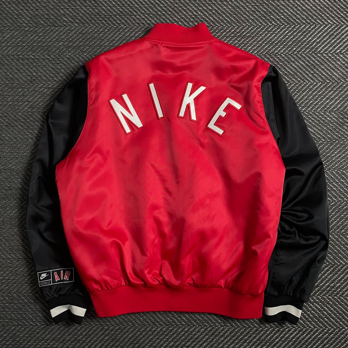 나이키 올드스쿨 빅로고 배색 바시티 자켓 y 5034 상품이미지2