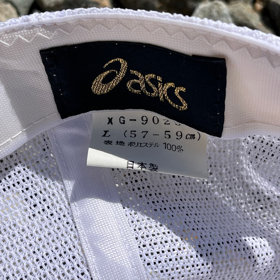 아식스(made JAPAN) 빈티지 매쉬캡 (레어템) 상품이미지6