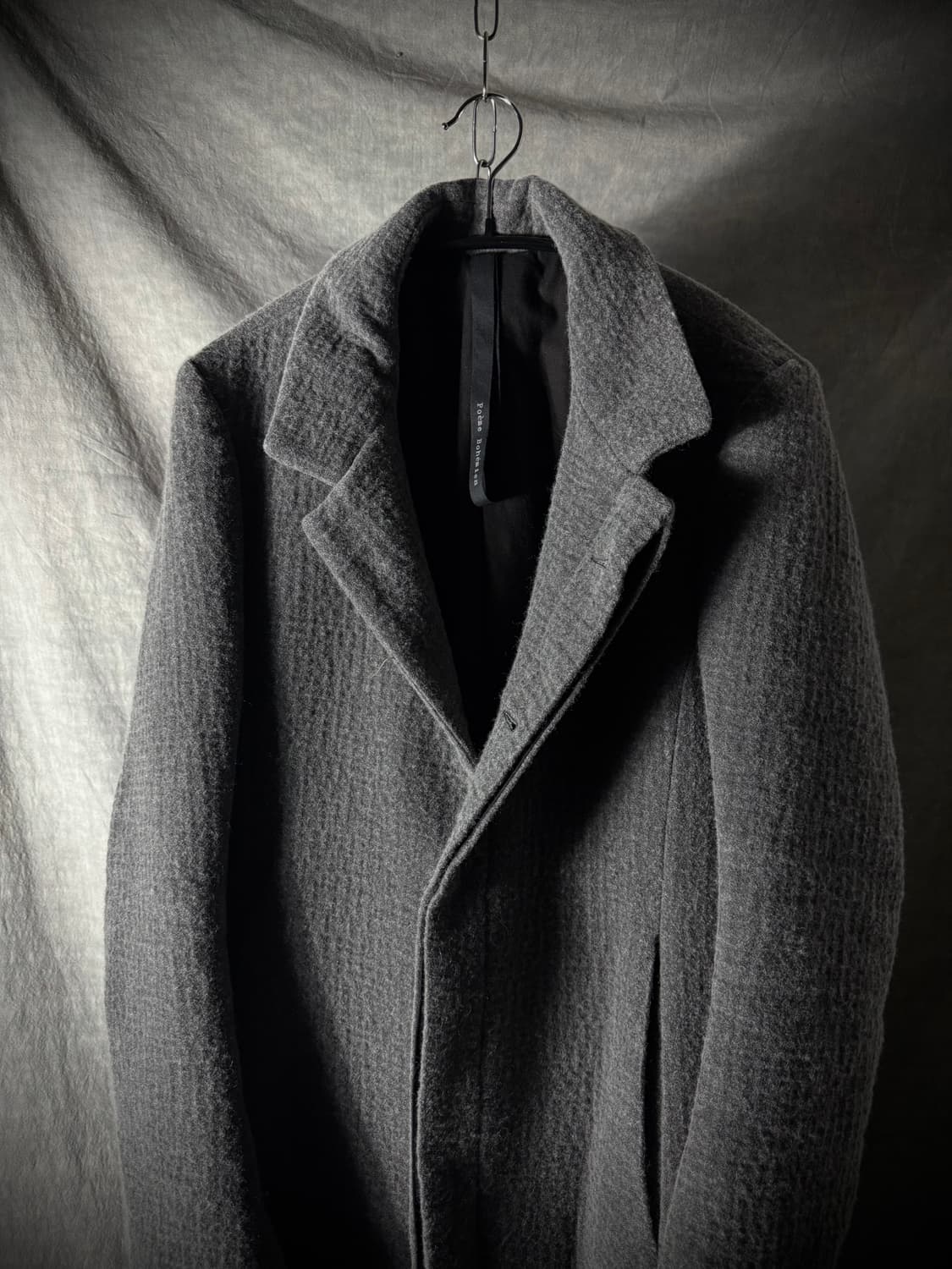 Poeme Bohemien Textured Long Coat   상품이미지3