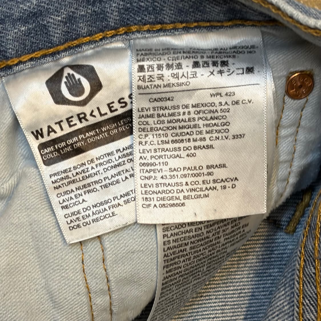 미국 빈티지 리바이스 501 청바지 상품이미지5