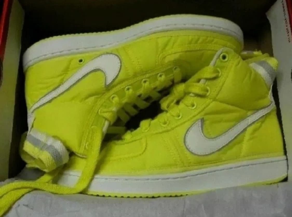 나이키 반달하이 슈프림 소닉 옐로우 265 새상품 상품이미지1