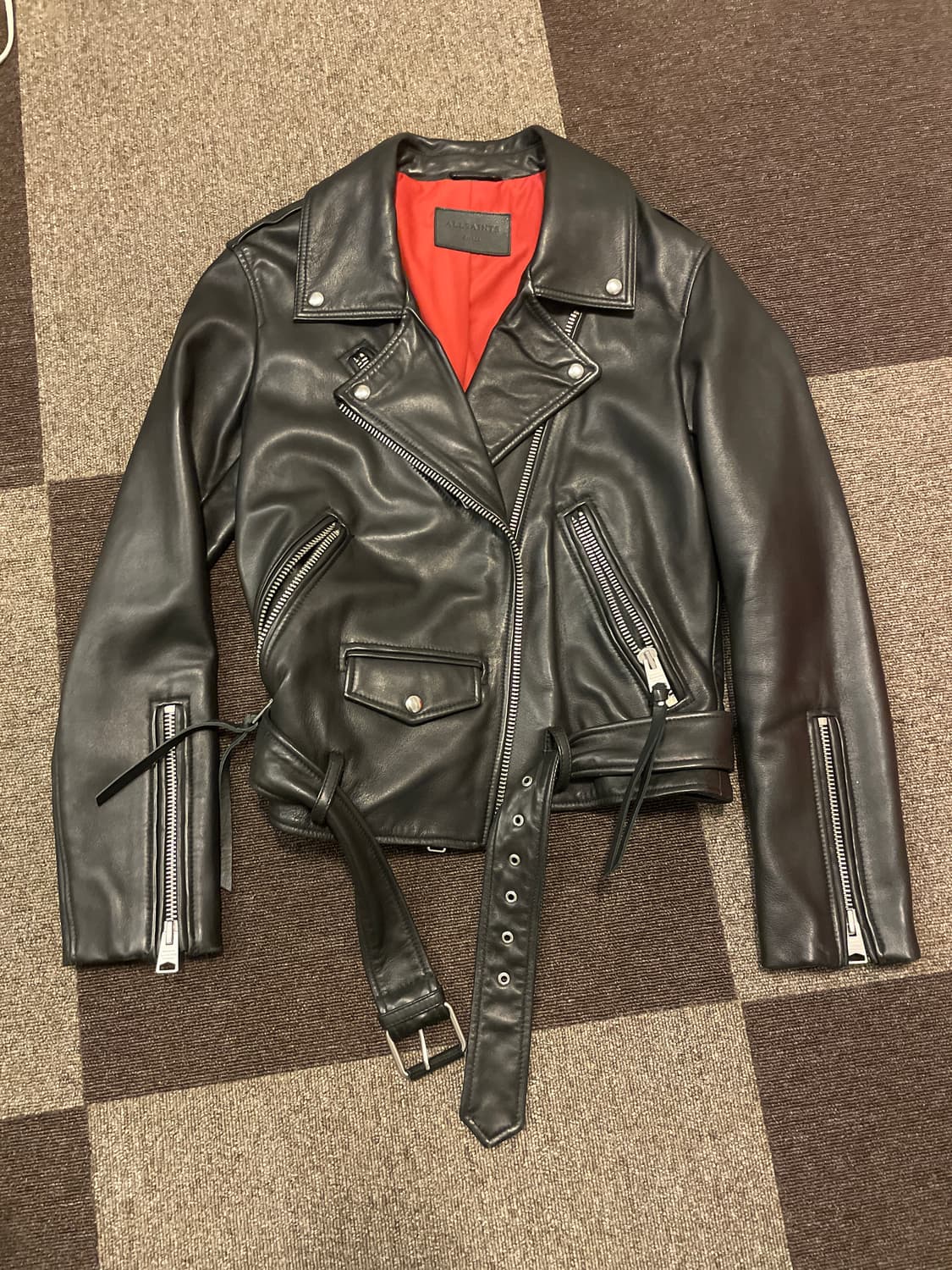 All Saints 라이더 레더자켓 새상품급 상품이미지1