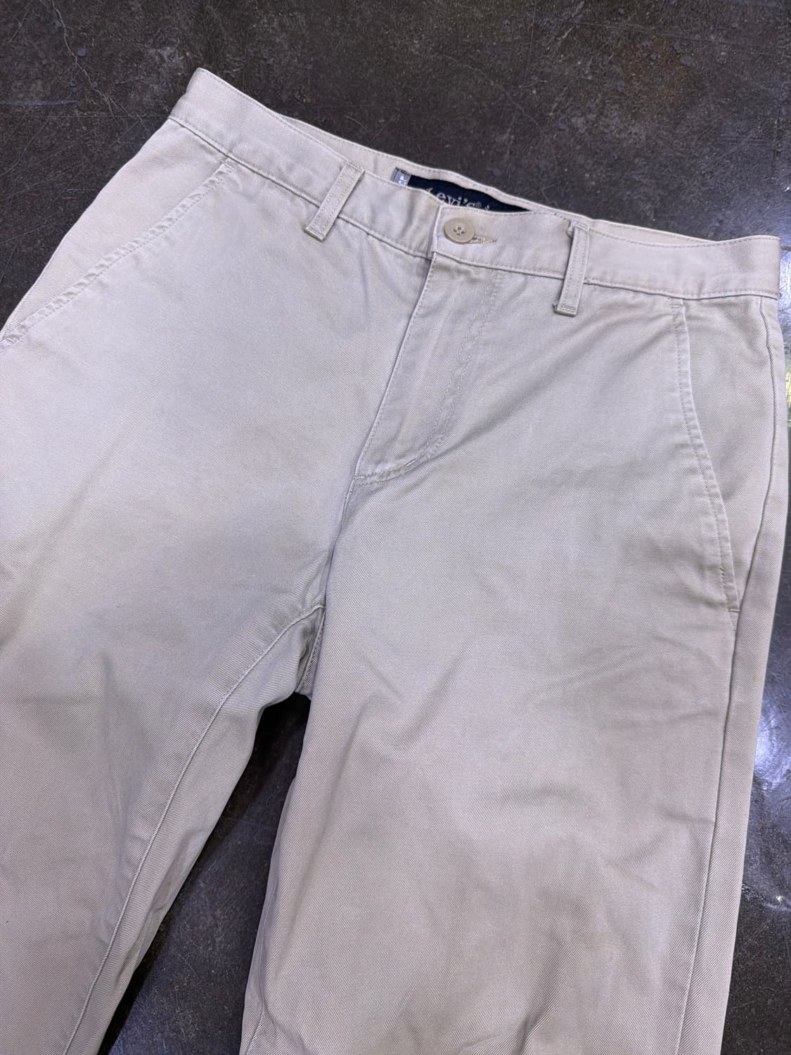 리바이스 워크팬츠 베이지 치노팬츠 코리아탭 30 상품이미지3