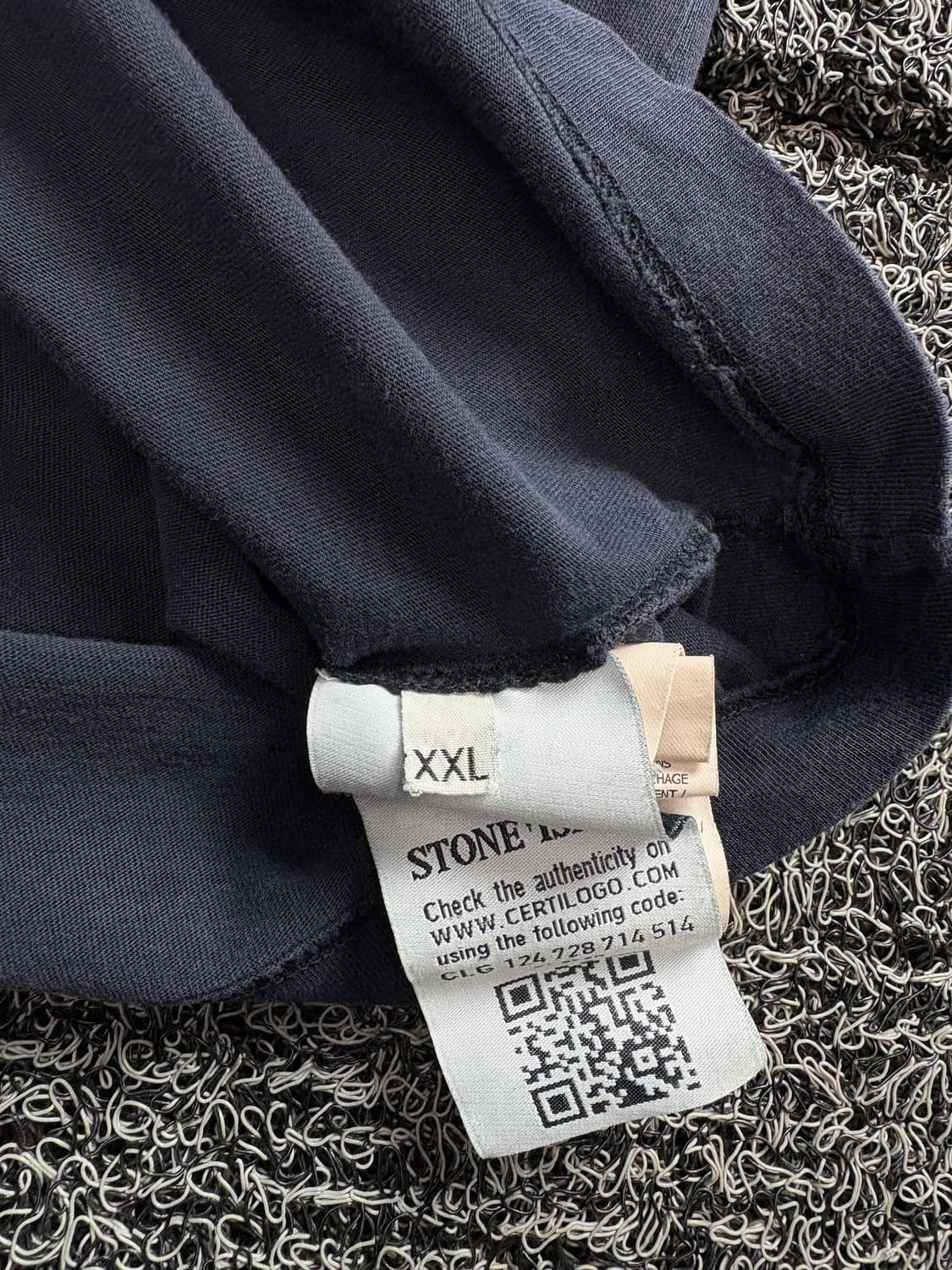 스톤아일랜드 와펜 빅로고 반팔 티셔츠 4051 상품이미지4