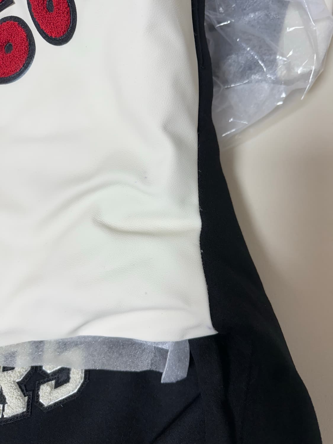 [XL]데님 티어스 바시티 자켓 새상품 상품이미지3