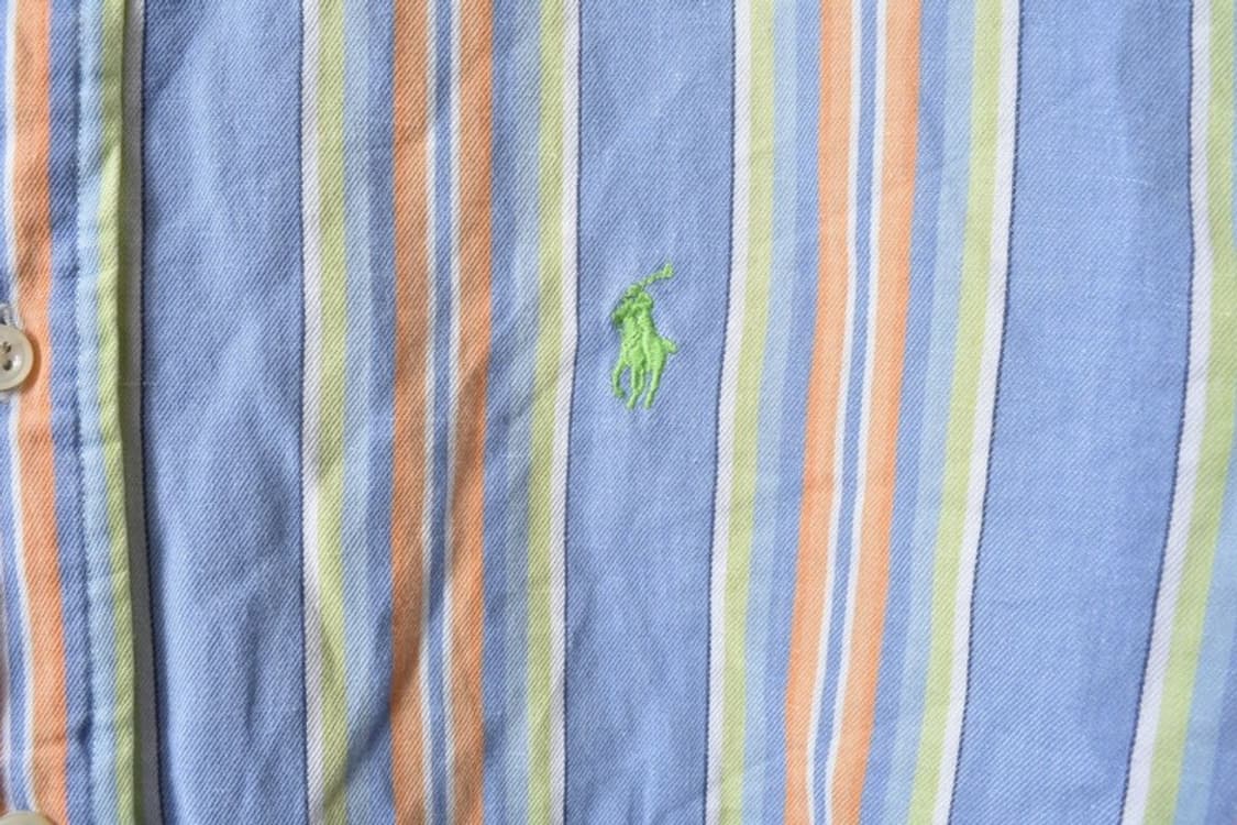 폴로 랄프로렌 린넨 반팔 셔츠 M0340 상품이미지8