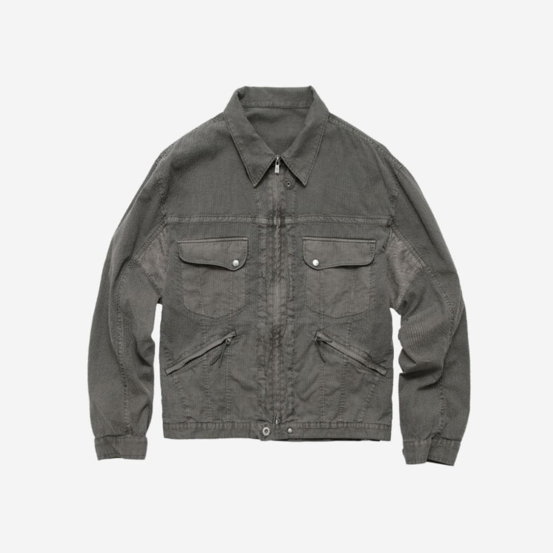 (4)폴리테루 히코리 집 트러커 스트라이프 상품이미지1