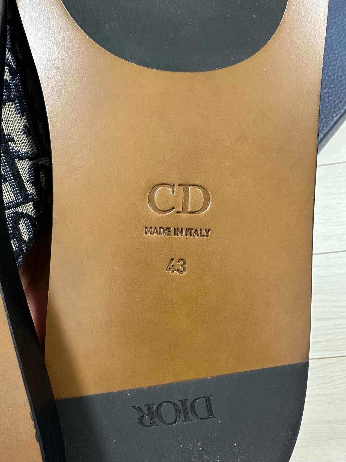 디올 오블리크 뮬 280 새상품 상품이미지4