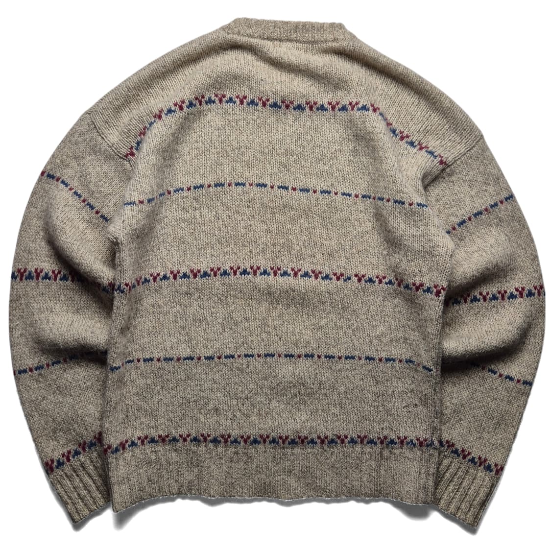 [M] 에디바우어 90s 빈티지 스트라이프 울 니트 상품이미지6